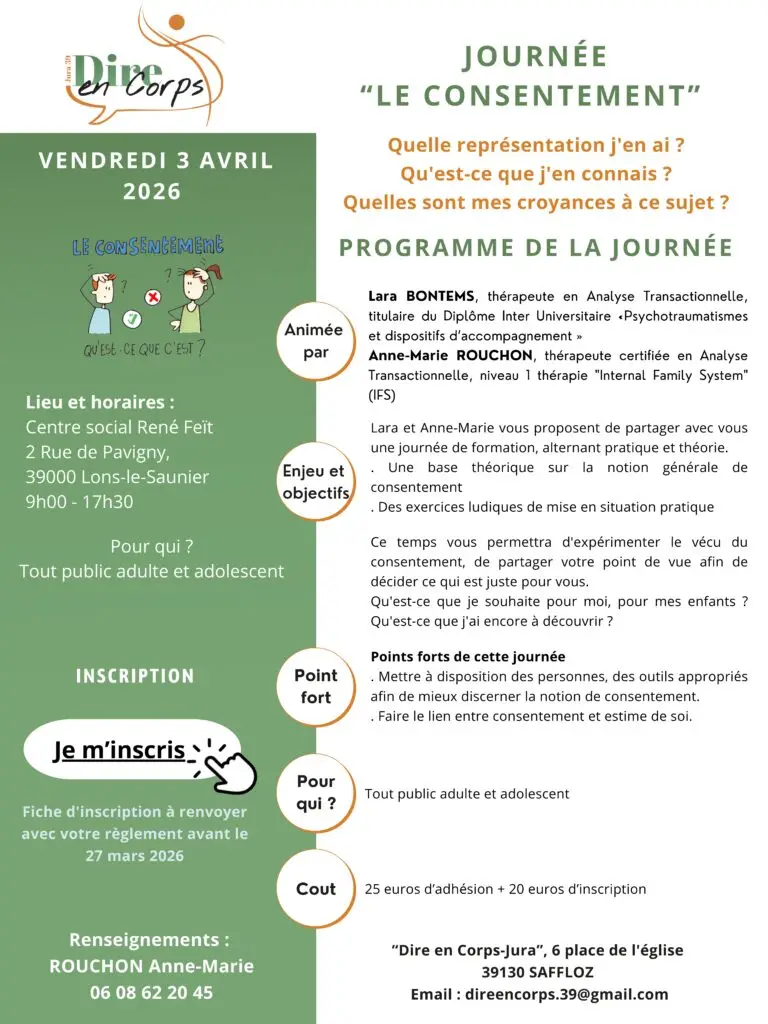 affiche formation consentement